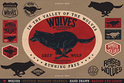 WOLVES, an Animal Illustration by Artistic & Unique (Thumbnail 1 of 6)
