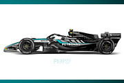 Mercedes-AMG F1 W17 - 2026, a Sport Illustration by frizio (Thumbnail 5 of 6)