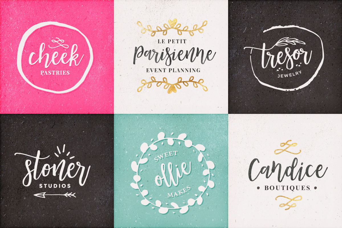 Mademoiselle LOGO KIT + Extras! preview 6