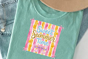 Striped Summer Png Coquette Summer, an Illustration by Designworld (Thumbnail 3 of 5)