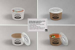 VOL.12 Food Box Packaging Mockups