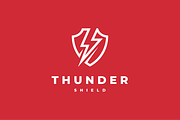 Thunder Shield Logo Design, a Branding & Logo Template by yopie (Thumbnail 2 of 3)