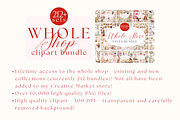 Watercolor Clipart Whole Shop Bundle, a Seasonal Illustration by ClipArtCharm (Thumbnail 2 of 9)