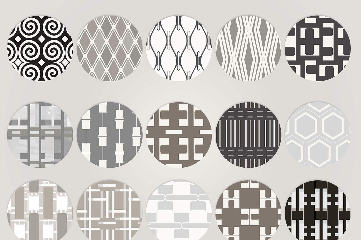 30 Geometric Pattern Backgrounds, a Pattern Graphic by Posh Papers & Patterns (Photo 5 of 10)