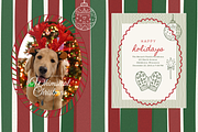 Hand Drawn Christmas Backgrounds, a Background Graphic by digital.incubator.yum (Thumbnail 8 of 8)