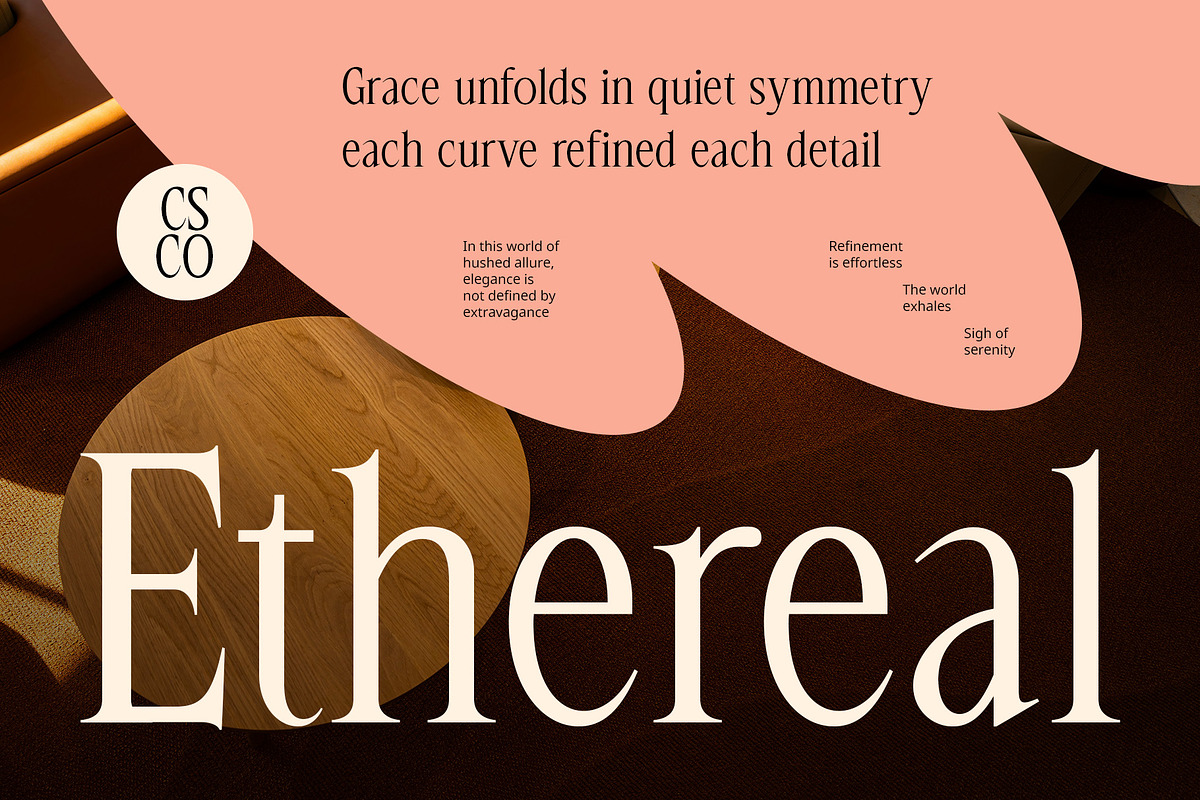 CS Rosetta – Classic Font, a Serif Font by Craft Supply Co. (Photo 6 of 8)