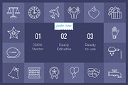 Miscellaneous Line Icons V2, an Outline Icon by Jumbo Icons (Thumbnail 2 of 5)