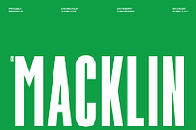 CS Macklin – Condensed Font