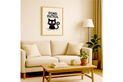 Pond Patrol Cat Funny Black Cat, a Background Graphic by LaseredNinja (Thumbnail 5 of 7)
