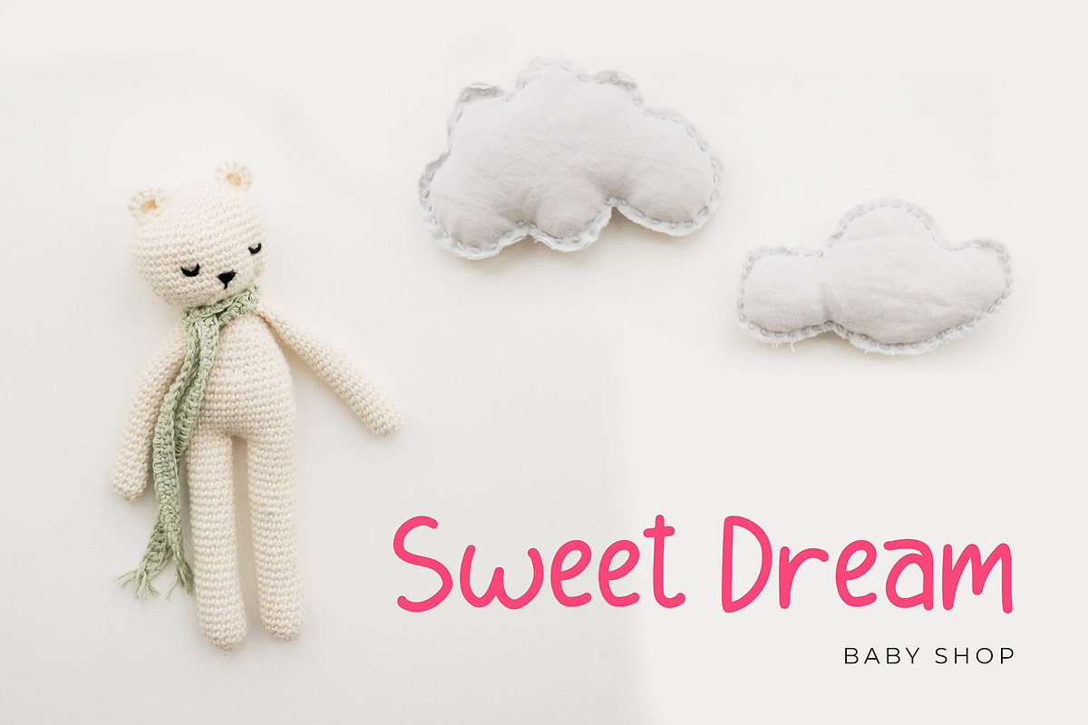 Babybo Cute Display Font preview 4