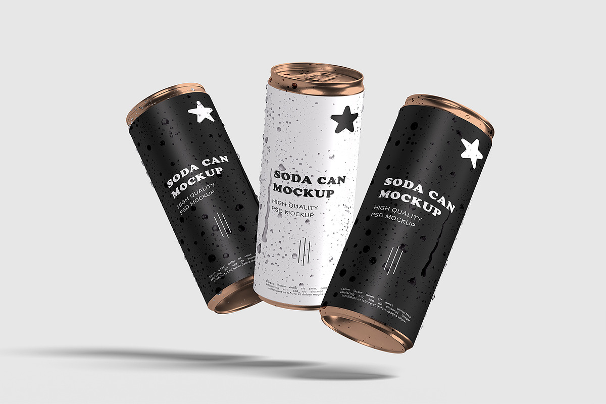 Soda Can Mockup, a Packaging Mockup by graphicpages (Photo 13 of 15)