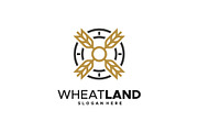 Set of Grain wheat field logo, a Branding & Logo Template by Lucky Creative (Thumbnail 3 of 5)