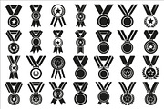 Modern medal icon vector logo design, an Illustration by Amazin_art (Thumbnail 1 of 29)