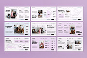 White Pink Sales Strategy Plan PPT, a Presentation Template by graphicook (Thumbnail 3 of 5)