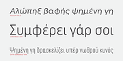 Uniform Pro, a Sans Serif Font by Miller Type Foundry (Thumbnail 6 of 14)