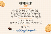 Cracker Vanilla - Cute Pretty Font, a Script Font by Airotype (Thumbnail 10 of 13)