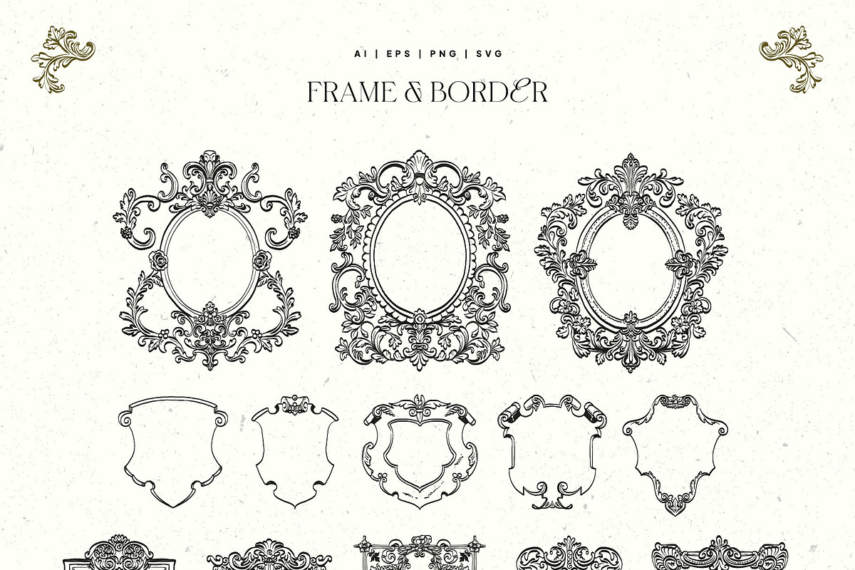 The Regency Era | Illustration Kit, an Object Graphic by KetteCreate (Photo 21 of 30)