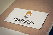 Power Bulb Logo Template, a Branding & Logo Template by DesignMarket (Thumbnail 1 of 2)