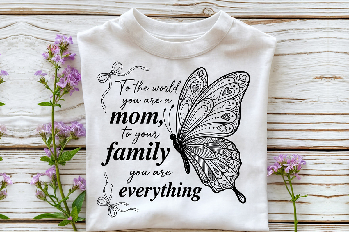 Mother's Day Gift Mama Sublimation, a Seasonal Illustration by Sublimation Artist (Photo 3 of 9)
