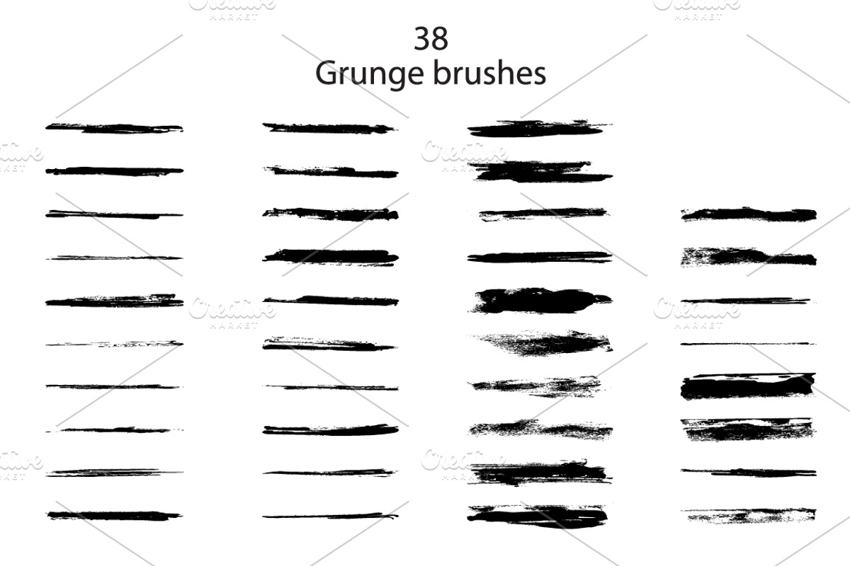 Superpack: 91 ink brushes., a Brush Add-On by redstudio (Photo 9 of 9)