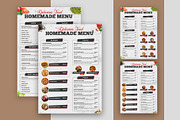 Food Menu Template, a Flyer Template by Stock_Design (Thumbnail 1 of 2)