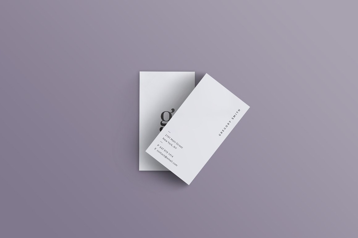 Modern Business Cards, a Business Card Template by Cassandra Cappello (Photo 4 of 4)