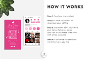 Instagram Business Card Template, a Business Card Template by Nina Shaw (Thumbnail 7 of 10)