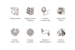Vintage Medieval, an Object Graphic by Deemak Daksina