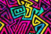 Psychedelic Patterns Pack, a Pattern Graphic by Gudiny (Thumbnail 7 of 11)