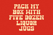 GF Western - Bold Slab Serif Font, a Slab Serif Font by GroovyFontCo (Thumbnail 2 of 10)