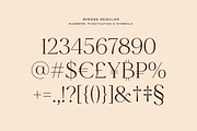 MADE Mirage, a Serif Font by MadeType (Thumbnail 10 of 17)