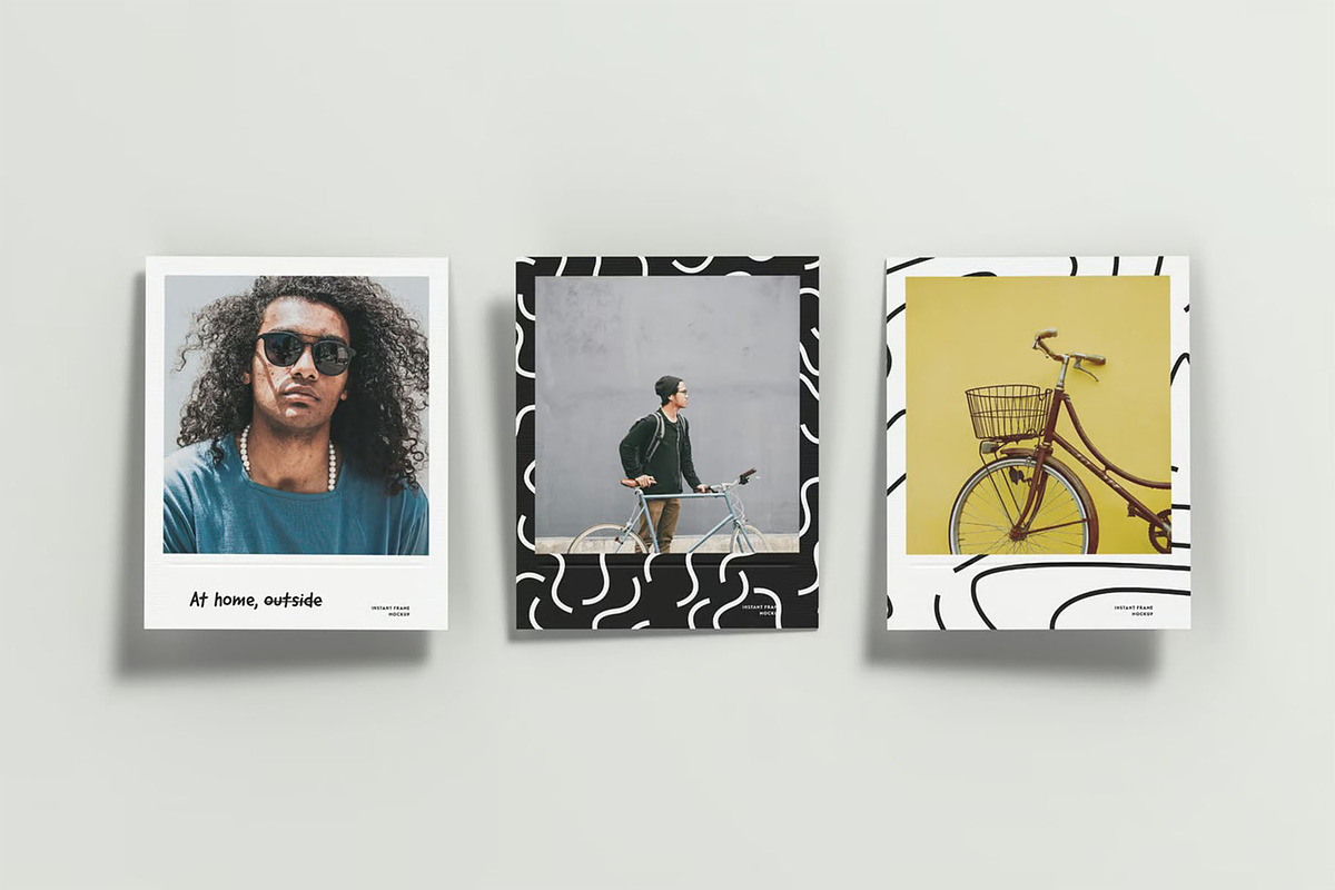 Instant Frame Mockup, an Advertising Mockup by zippypixelstudio (Photo 8 of 16)