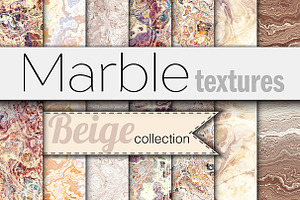 20 marble textures. Beige collection, a Texture Graphic by tkdesign