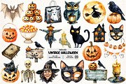 Vintage Halloween Decorations PNG, an Illustration by Pixels.Craft (Thumbnail 1 of 6)