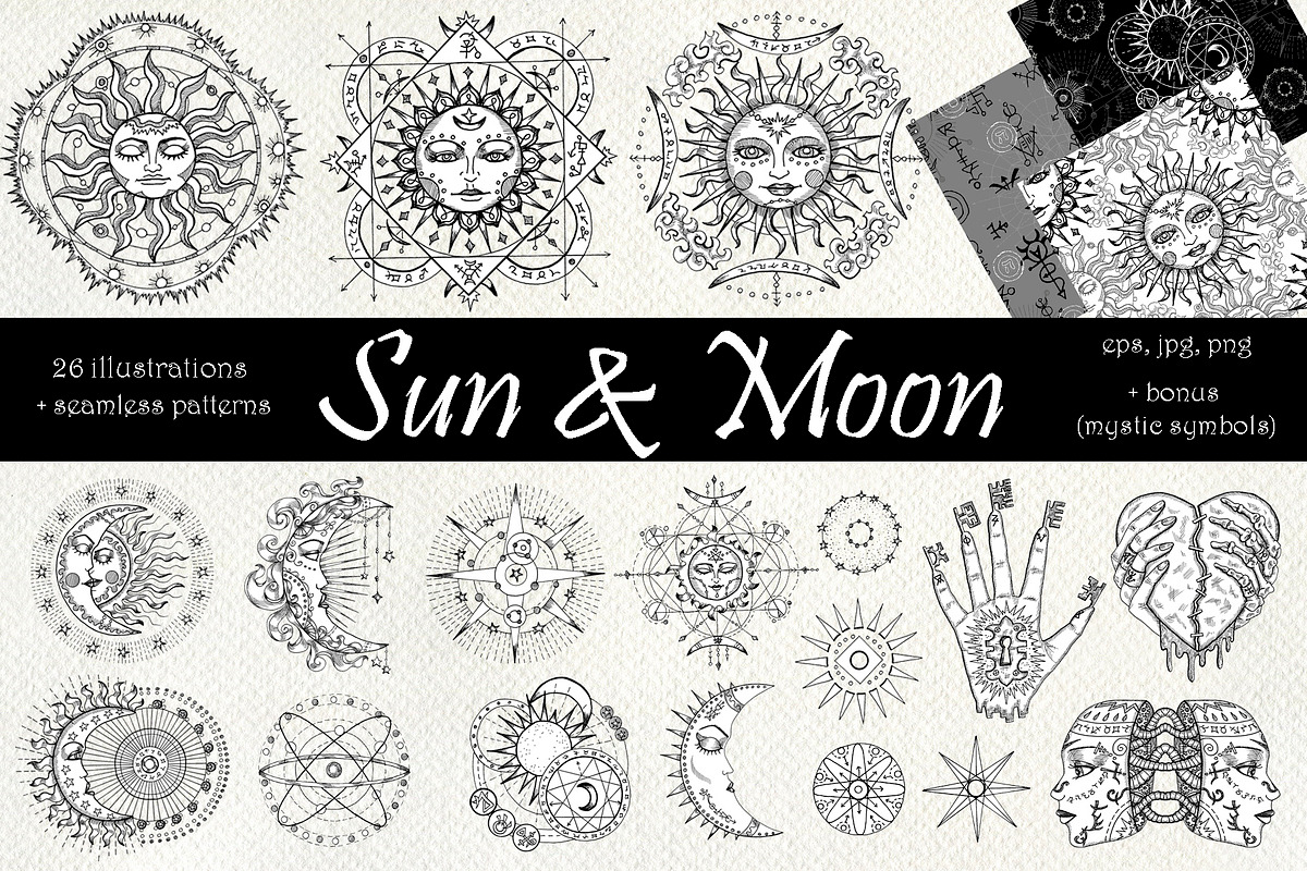 Sun and Moon, an Object Graphic by Samiramay (Photo 1 of 6)