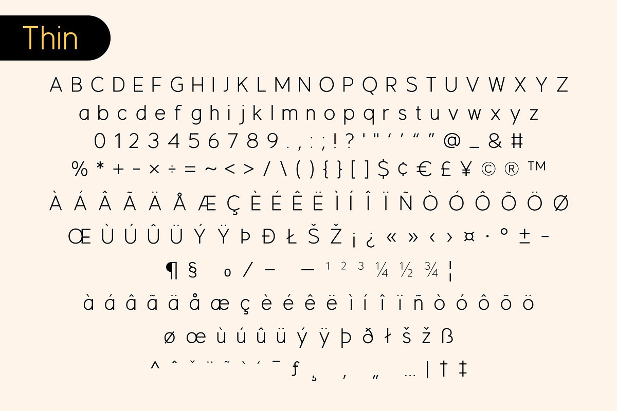 Fox Mino 3 Font Styles, a Sans Serif Font by Fox7 By Rattana (Photo 11 of 12)