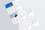 Compact Project Proposal Template, a Magazine Template by B2 Studio (Thumbnail 4 of 10)