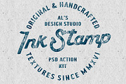 AL's Rugged Ink Stamp Action Kit, an Action Add-On by AL's Design Studio (Thumbnail 3 of 9)
