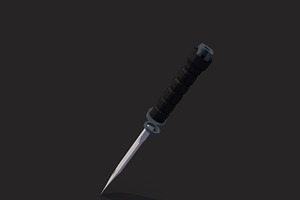 Low Poly M9 Bayonet