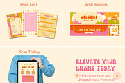 Ultimate Branding Kit Canva Template, a Branding & Logo Template by Hell Yeah Designs (Thumbnail 5 of 8)