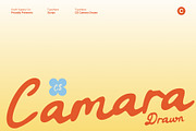 CS Camara Drawn, a Script Font by Craft Supply Co. (Thumbnail 1 of 8)