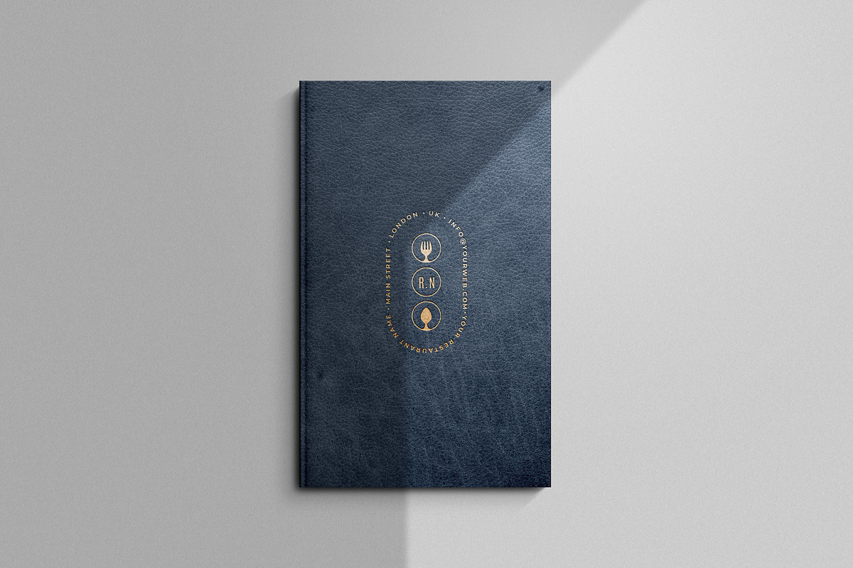 Restaurant Menu Mockup, a Books & Magazine Mockup by Catkie - Digital Art (Photo 10 of 11)