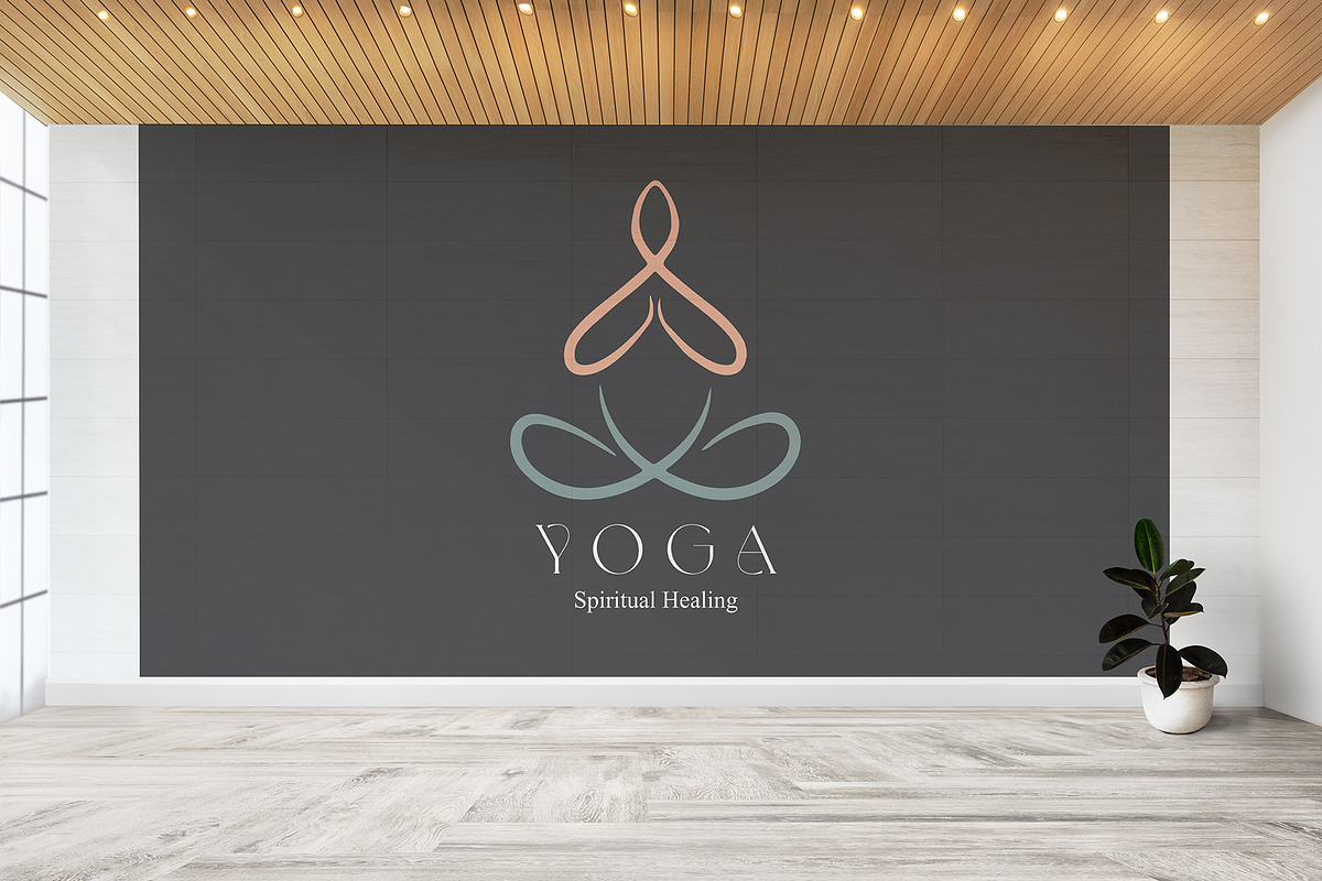 Abstract Yoga Logo Design, a Branding & Logo Template by YUDesignStore (Photo 4 of 6)
