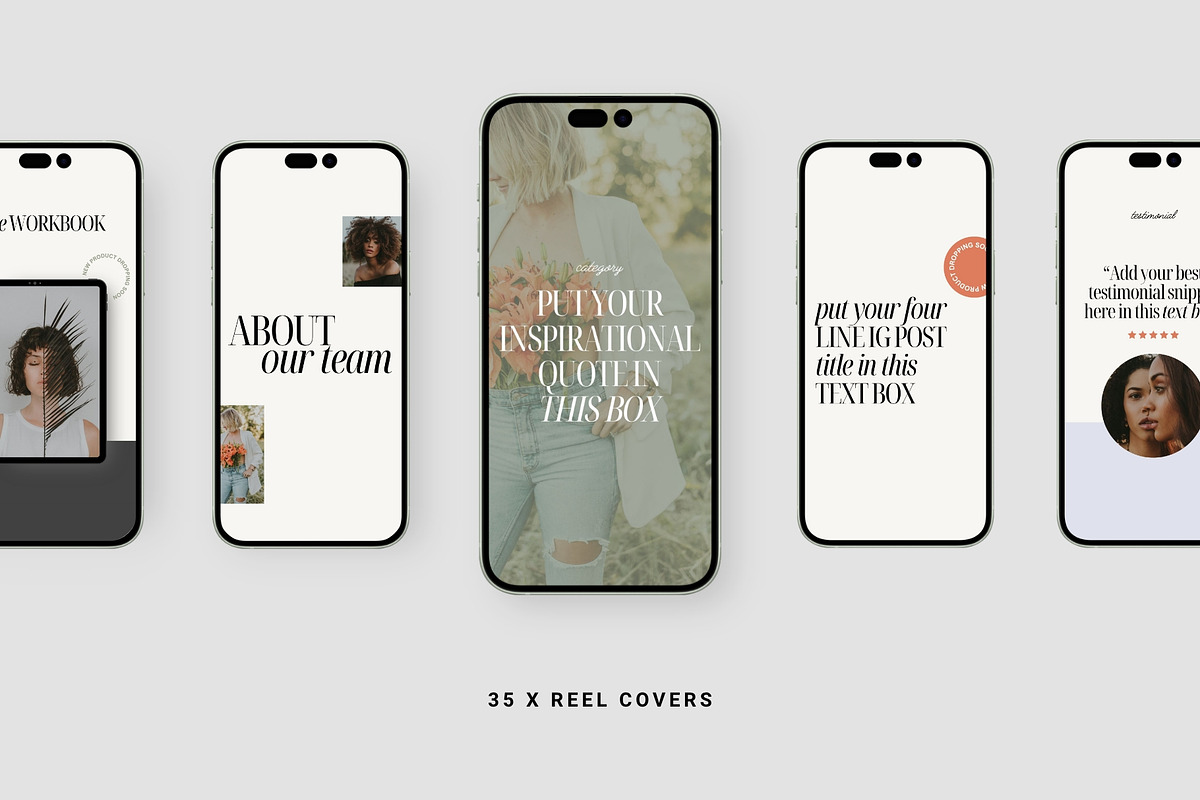 Verano Social Media Templates, a Social Media Template by Big Cat Creative (Photo 5 of 6)