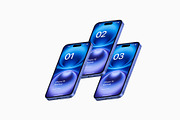 iPhone 16 - 24 Mockups Scenes, an iPhone Mockup by Asylab (Thumbnail 37 of 58)