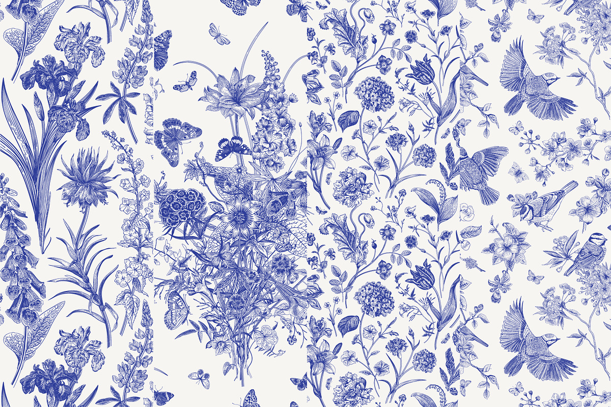 Classic. Seamless patterns, a Pattern Graphic by olga.korneeva (Photo 8 of 14)