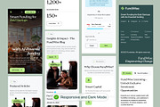FundWise - Smart Funding Startups AI, an UI Kit Template by Creative Perspective (Thumbnail 5 of 8)