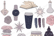 Magic Clipart, an Object Illustration by GlamArtZhanna (Thumbnail 3 of 3)