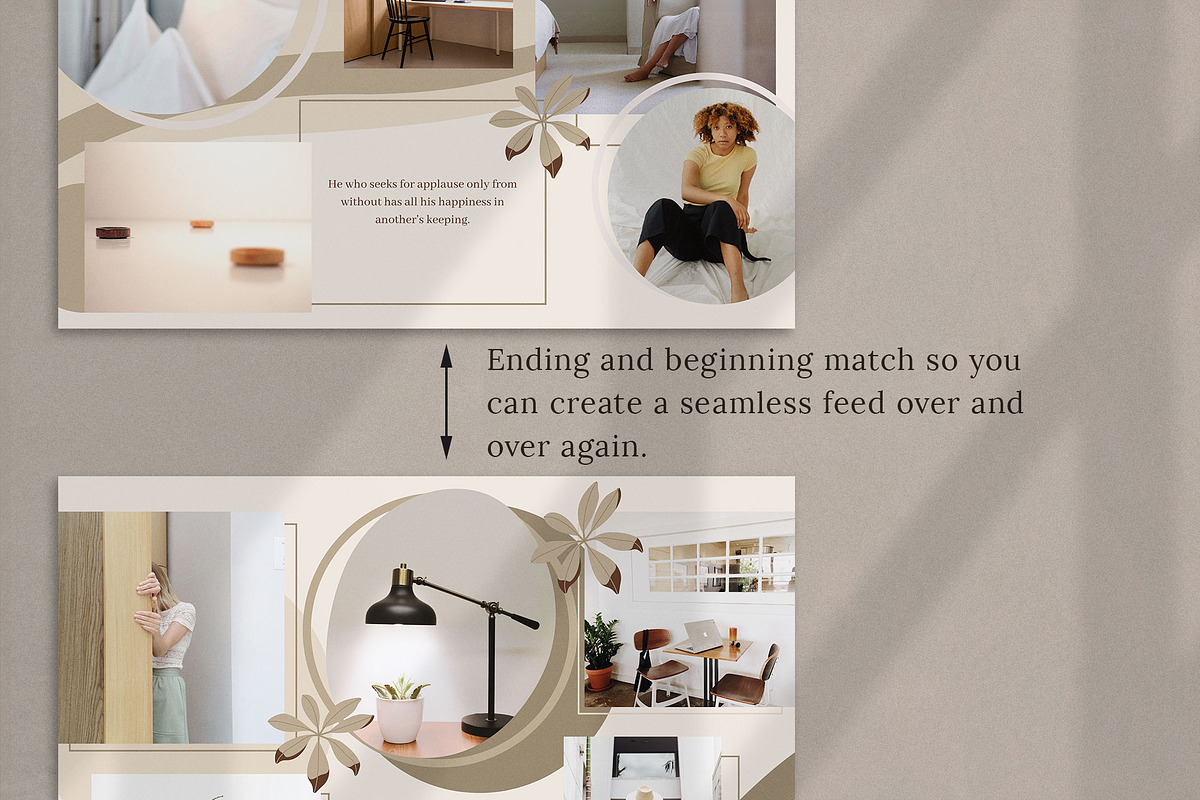 Instagram Puzzle for Canva | Mink, a Social Media Template by Studio Sugoi (Photo 9 of 10)