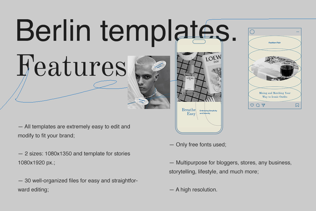 Instagram Templates Canva Set, a Social Media Template by BigWeek (Photo 7 of 8)